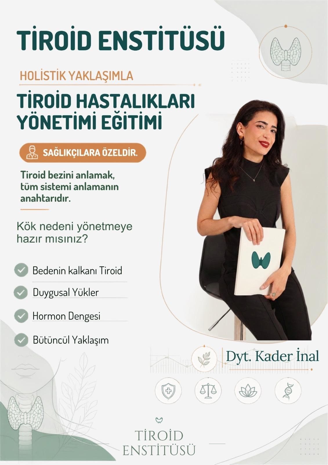 Kapak — Holistik yaklaşımla tiroid hastalıkları yönetimi